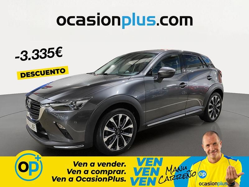 Usado Mazda CX-3 121 CV (88 kW) 2022 Gris SUV