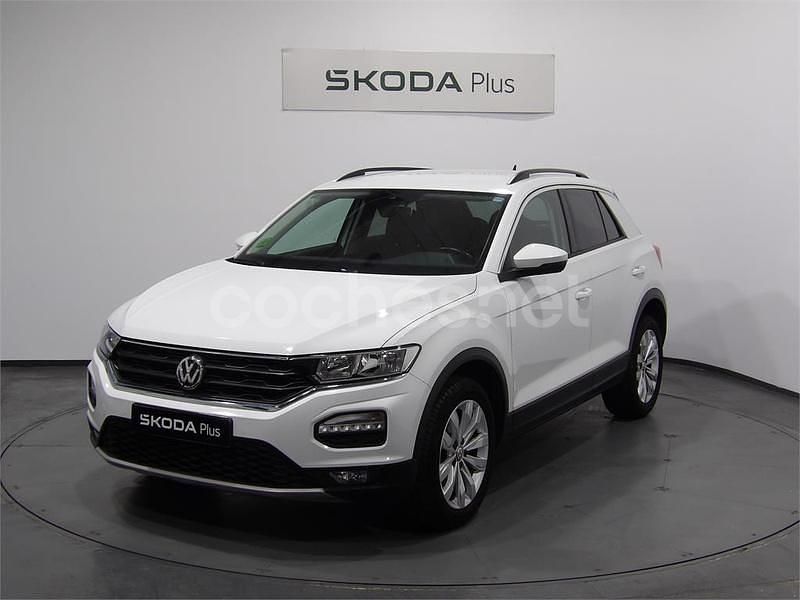 Blanco Usado 2019 VW T-Roc Advance SUV | 18.990 € (Precio justo) - Imagen 1/4