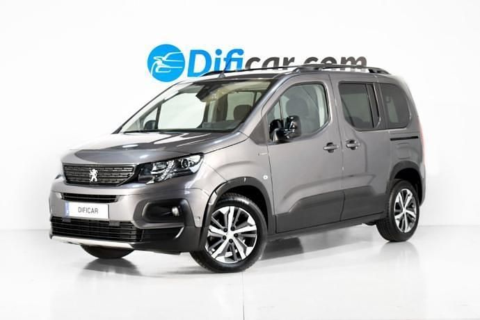 Gris Usado 2020 Peugeot Rifter Monovolumen | 19.990 € (Precio justo) - Imagen 1/4