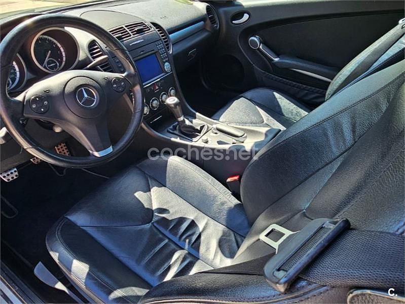 Usado Mercedes SLK200 163 CV (119 kW) 2008 Gris / plata Descapotable