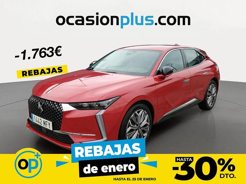 Rojo Usado 2023 DS Automobiles DS4 Trocadero Berlina | 19.400 € (Precio justo) - Imagen 1/4