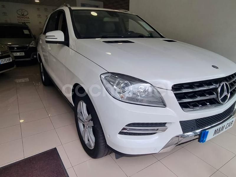 Blanco Usado 2014 Mercedes ML250 SUV | 24.990 € (Precio justo) - Imagen 1/4