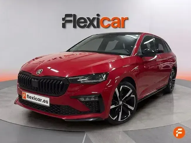 Usado Skoda Scala Monte Carlo 150 CV (110 kW) 2024 Rojo Utilitario