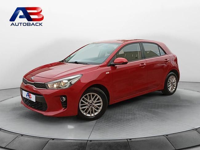 Usado Kia Rio 100 CV (73 kW) 2019 Rojo Berlina