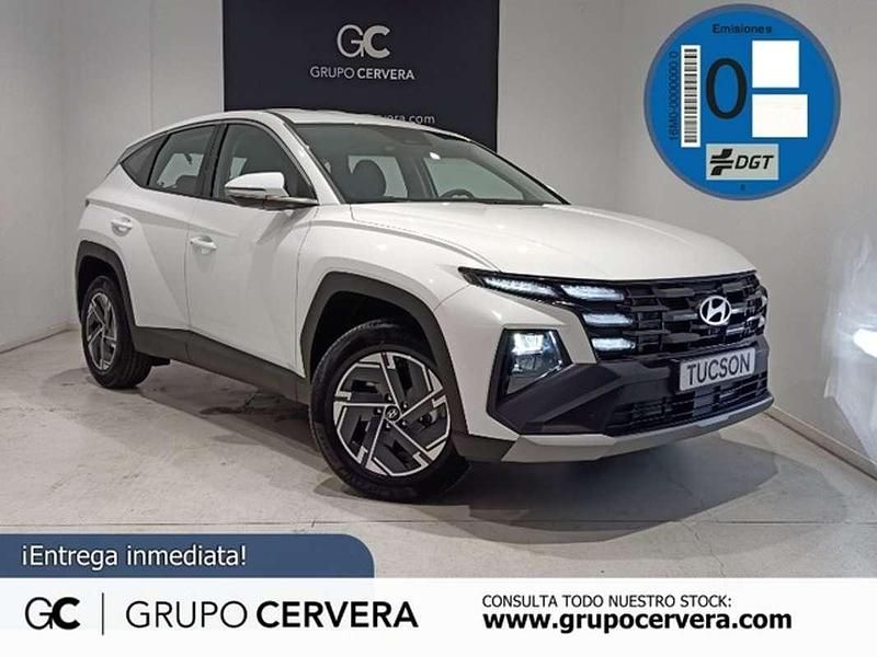 Blanco Nuevo 2025 Hyundai Tucson SUV | 34.900 € (Precio justo) - Imagen 1/4