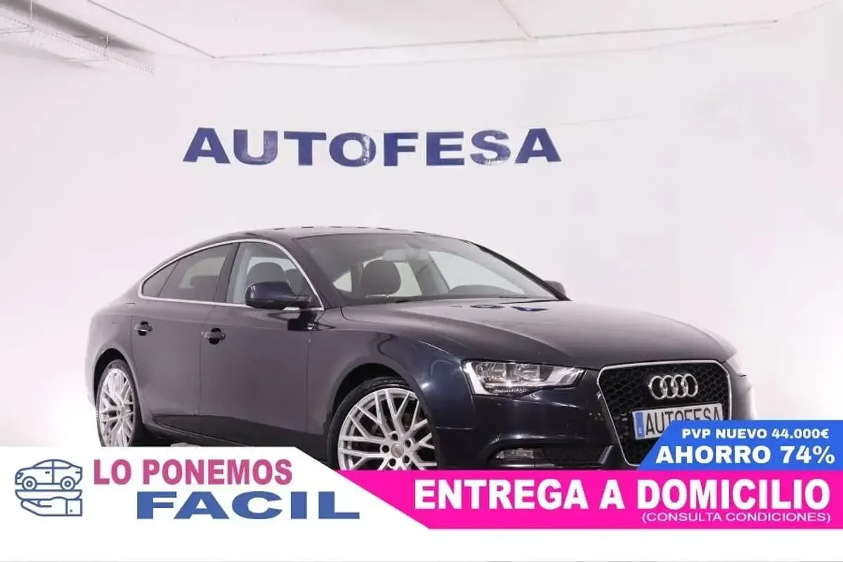 Usado Audi A5 Sportback 143 CV (105 kW) 2013 Gris Utilitario