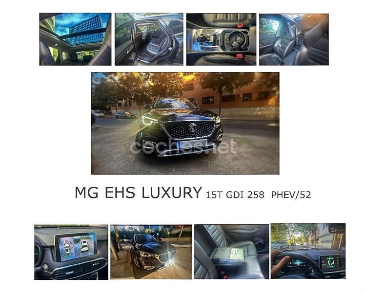 Negro Usado 2023 MG EHS Luxury SUV | 21.200 € (Buen precio) - Imagen 1/4