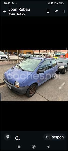 Usado Renault Twingo 55 CV (40 kW) 1995 Azul Utilitario