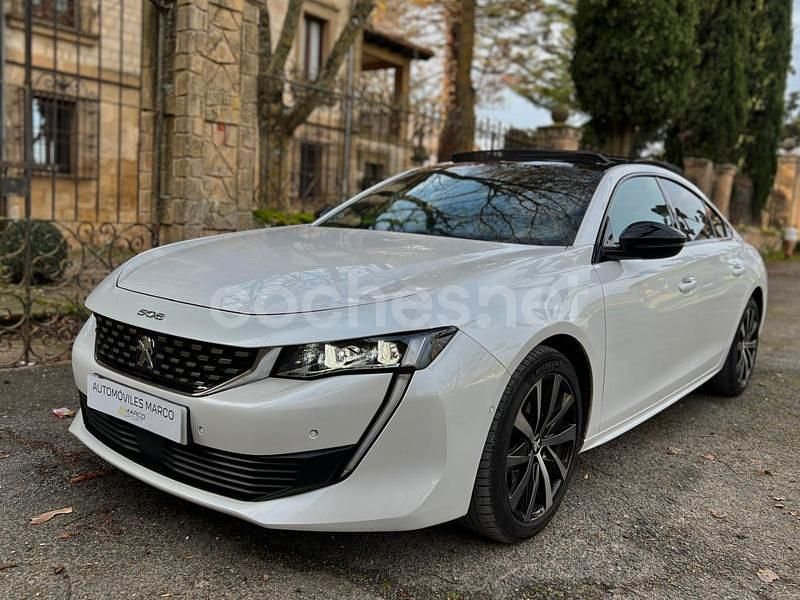 Blanco Usado 2019 Peugeot 508 GT-line Berlina | 21.900 € - Imagen 1/4