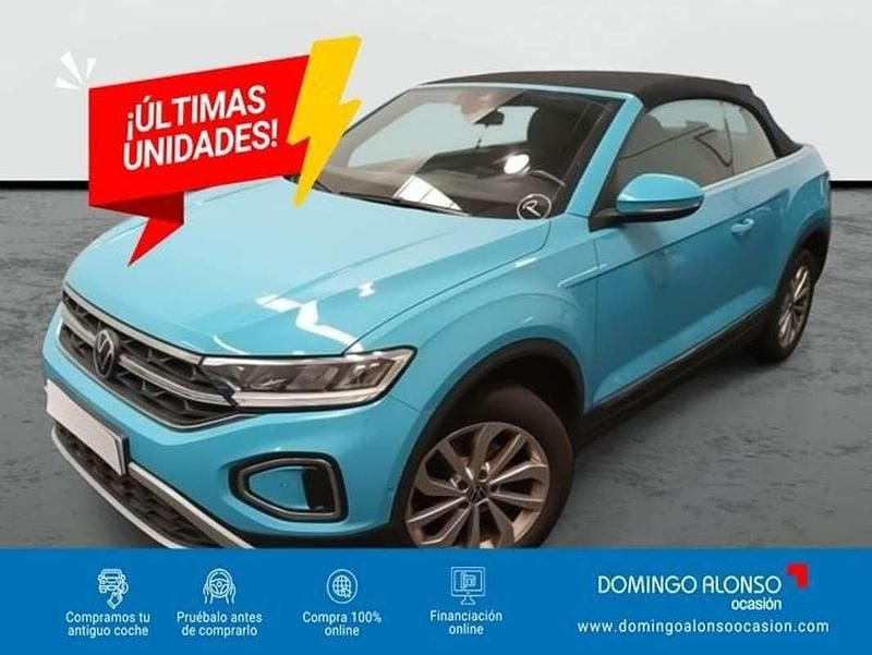 Usado VW T-Roc Edition 110 CV (80 kW) 2022 Azul SUV