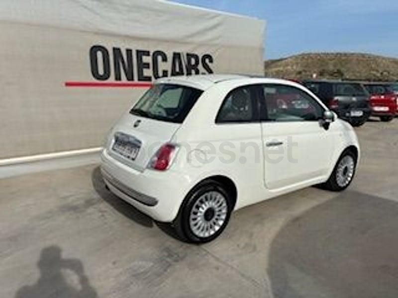 Usado Fiat 500 Lounge 69 CV (50 kW) 2013 Blanco Berlina