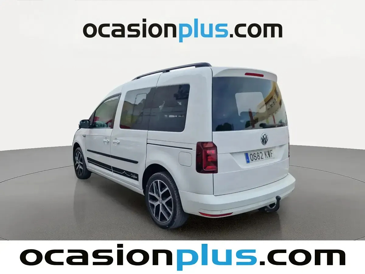 Usado VW Caddy 150 CV (110 kW) 2019 Blanco Monovolumen