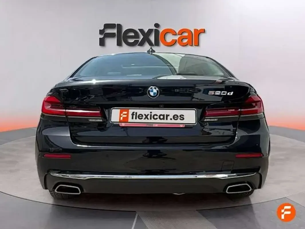 Usado BMW 520 Luxury Line 190 CV (139 kW) 2021 Negro Berlina