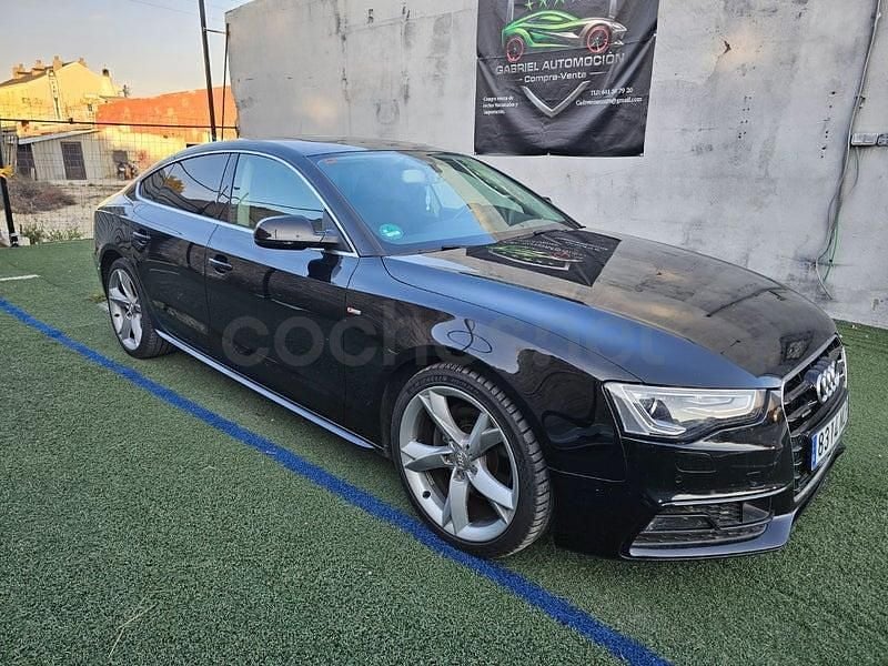 Usado Audi A5 Sportback Advanced 245 CV (180 kW) 2015 Negro Utilitario