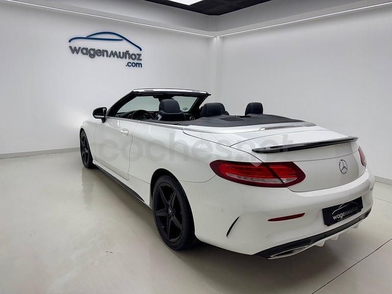 Usado Mercedes C220 170 CV (125 kW) 2016 Blanco Descapotable