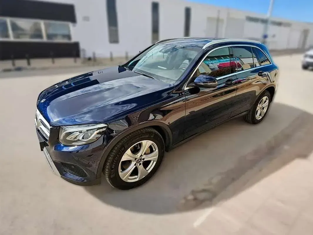 Usado Mercedes GLC220 170 CV (125 kW) 2017 Azul SUV