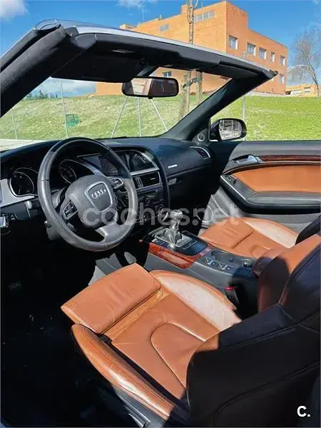 Usado Audi A5 Cabriolet S-Line 211 CV (155 kW) 2011 Marrón Descapotable