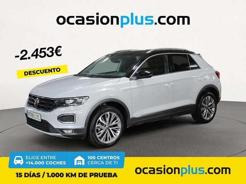 Gris Usado 2022 VW T-Roc Sportline SUV | 23.690 € (Precio justo) - Imagen 1/4