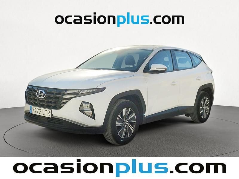 Blanco Usado 2021 Hyundai Tucson SUV | 17.273 € (Buen precio) - Imagen 1/4