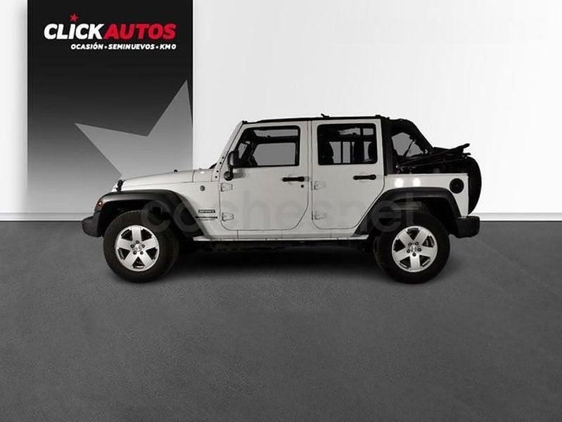 Usado Jeep Wrangler Unlimited Sport 200 CV (147 kW) 2018 Blanco SUV