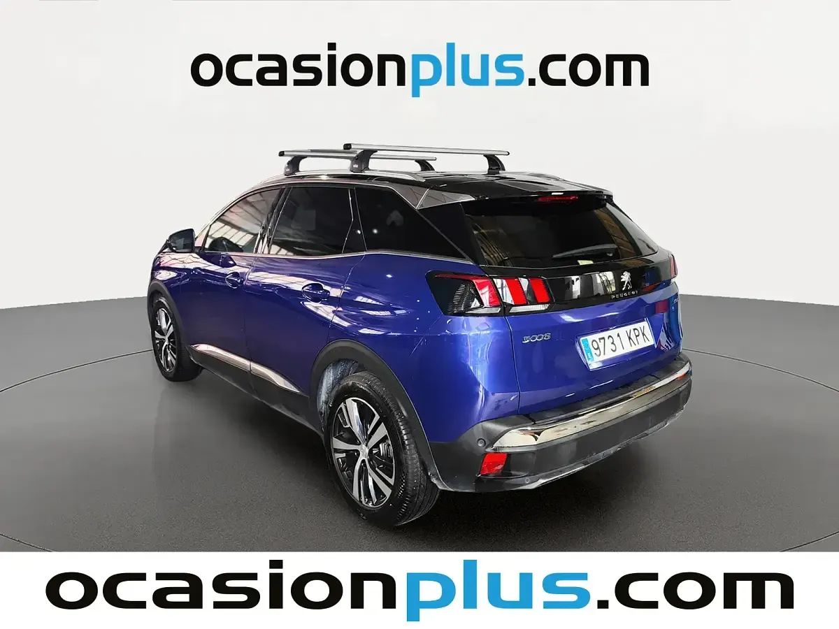 Usado Peugeot 3008 GT-line 180 CV (132 kW) 2018 Azul SUV