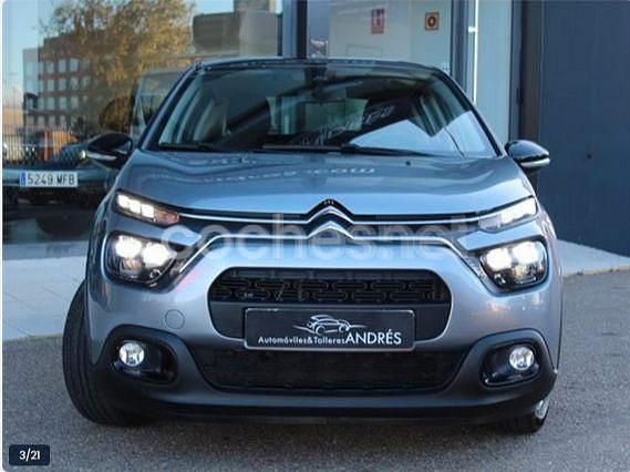Usado Citroën C3 Feel 83 CV (61 kW) 2021 Gris / plata Berlina