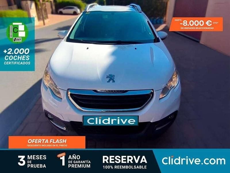 Blanco Usado 2014 Peugeot 2008 Active SUV | 7990 € (Buen precio) - Imagen 1/3
