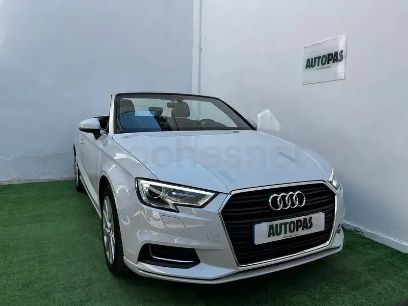 Usado Audi A3 Cabriolet Design 116 CV (85 kW) 2017 Blanco Descapotable
