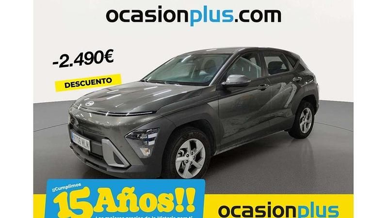 Gris Usado 2023 Hyundai Kona SUV | 23.546 € (Caro) - Imagen 1/4