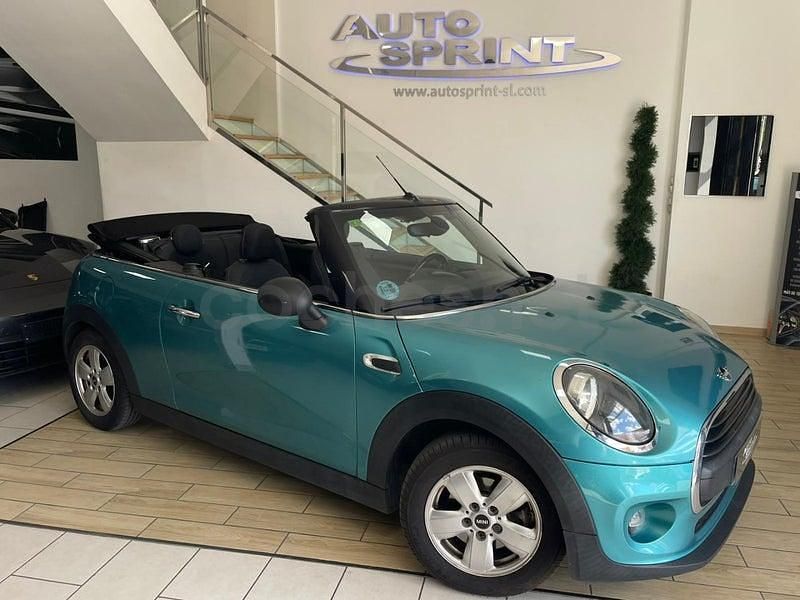 Usado Mini One Cabriolet 102 CV (75 kW) 2018 Azul Descapotable