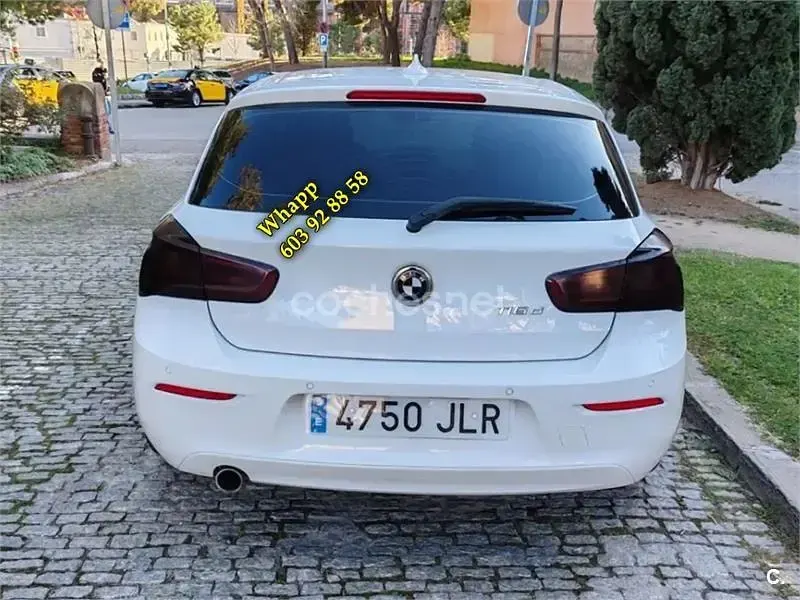 Usado BMW 116 116 CV (85 kW) 2016 Blanco Utilitario