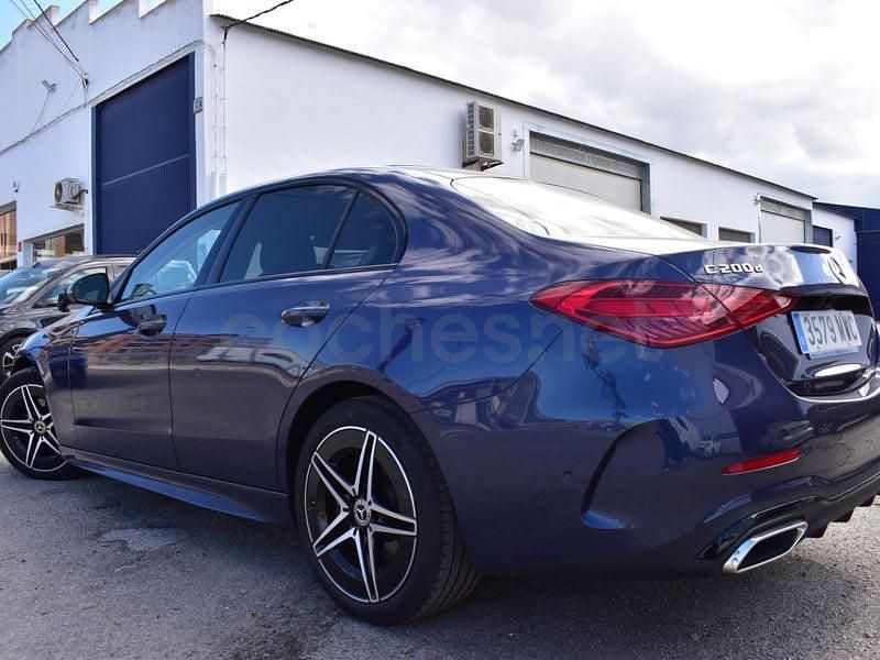 Usado Mercedes C200 163 CV (119 kW) 2024 Azul Berlina