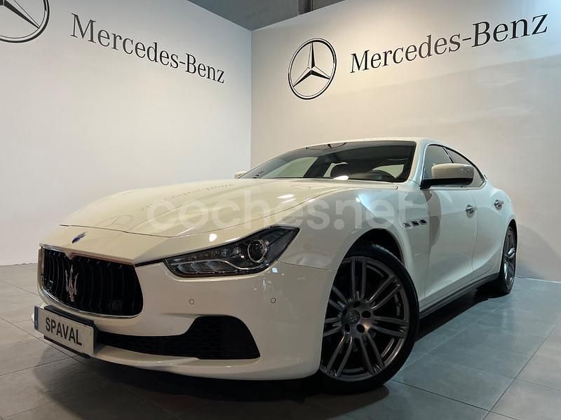 Blanco Usado 2016 Maserati Ghibli Berlina | 31.990 € (Precio justo) - Imagen 1/4