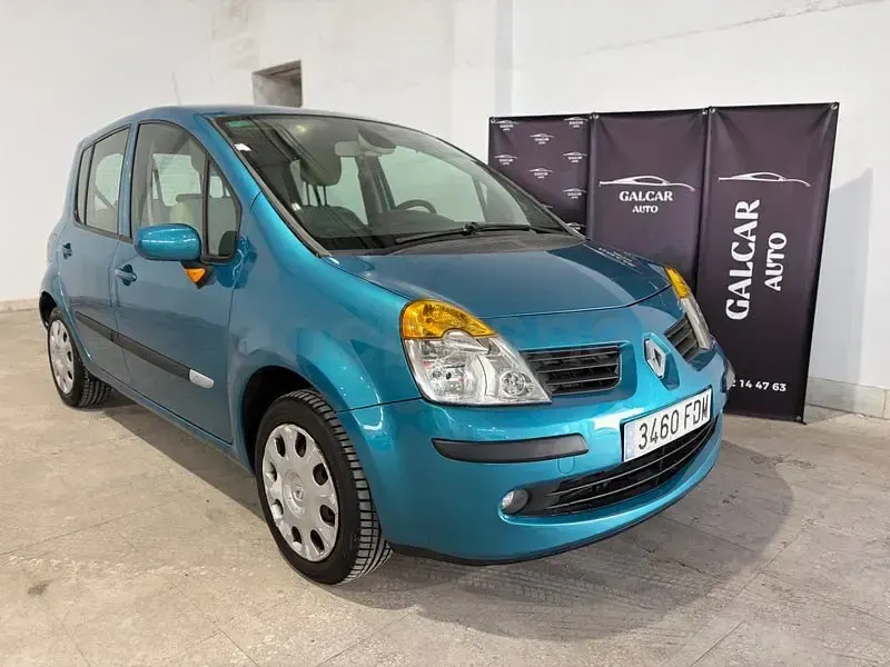 Brugt Renault Modus Dynamique 85 HK (62 kW) 2006 Blå MPV