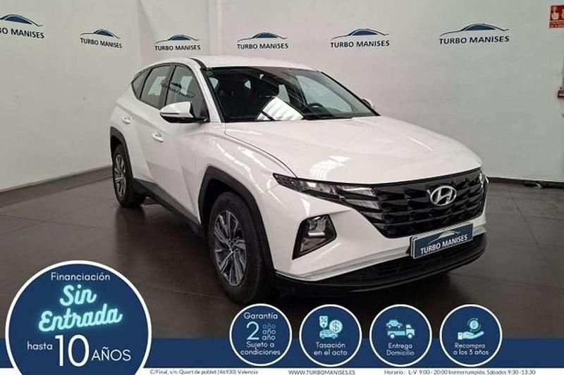 Usado Hyundai Tucson 150 CV (110 kW) 2024 Blanco SUV