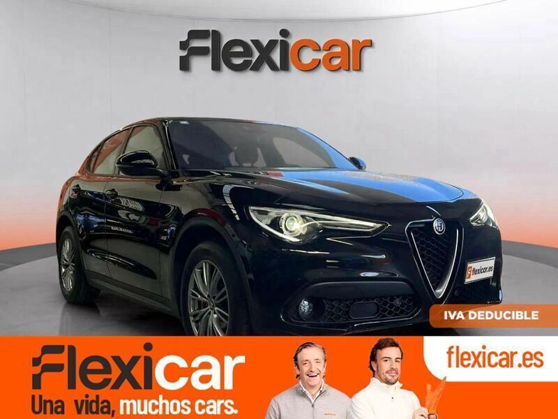 Negro Usado 2022 Alfa Romeo Stelvio Sprint SUV | 28.590 € (Buen precio) - Imagen 1/4