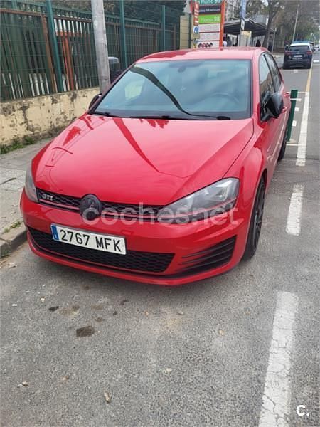 Rojo Usado 2013 VW Golf GTI Berlina | 16.700 € (Precio justo) - Imagen 1/4