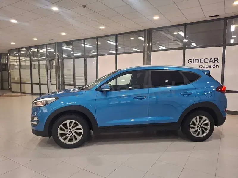 Usado Hyundai Tucson 115 CV (84 kW) 2017 Azul SUV