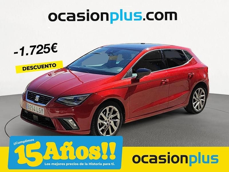 Rojo Usado 2021 Seat Ibiza FR Berlina | 18.980 € (Precio justo) - Imagen 1/4
