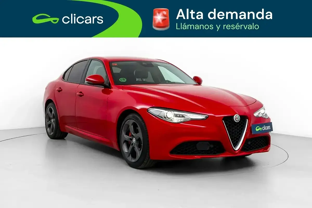 Usado Alfa Romeo Giulia Executive 160 CV (117 kW) 2019 Rojo Berlina