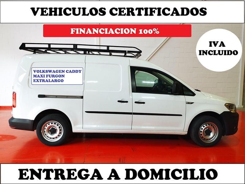 Blanco Usado 2017 VW Caddy Maxi Business Monovolumen | 12.500 € (Precio justo) - Imagen 1/4