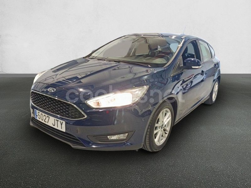 Azul Usado 2016 Ford Focus Trend Berlina | 10.500 € (Un poco caro) - Imagen 1/4