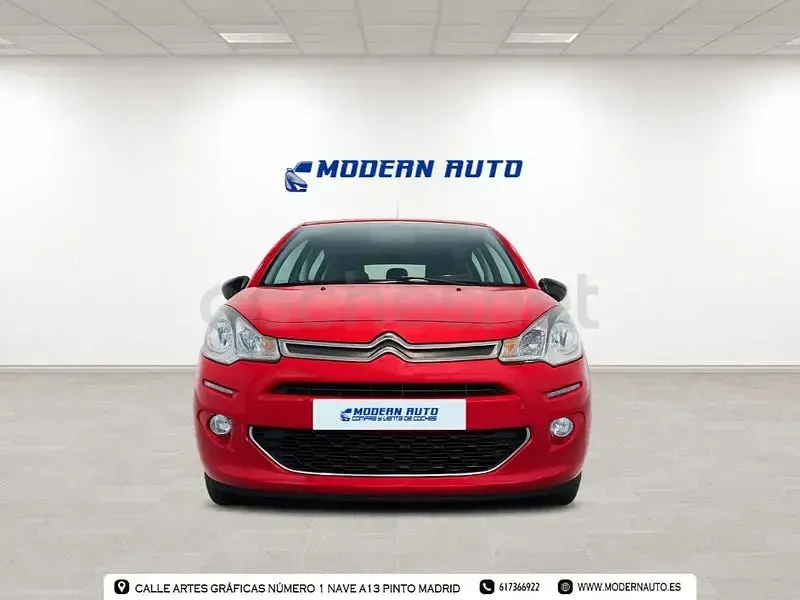Usado Citroën C3 Live 82 CV (60 kW) 2016 Rojo Berlina