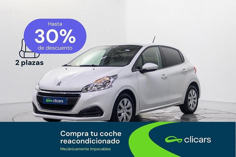 Usado Peugeot 208 Active 100 CV (73 kW) 2020 Blanco Utilitario