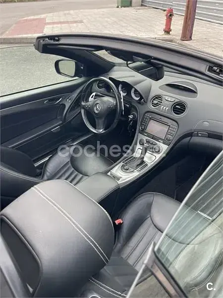 Usado Mercedes SL280 231 CV (169 kW) 2010 Negro Descapotable