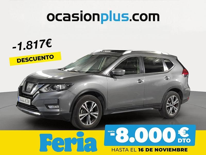 Gris Usado 2018 Nissan X-Trail N-Connecta SUV | 19.990 € (Un poco caro) - Imagen 1/4
