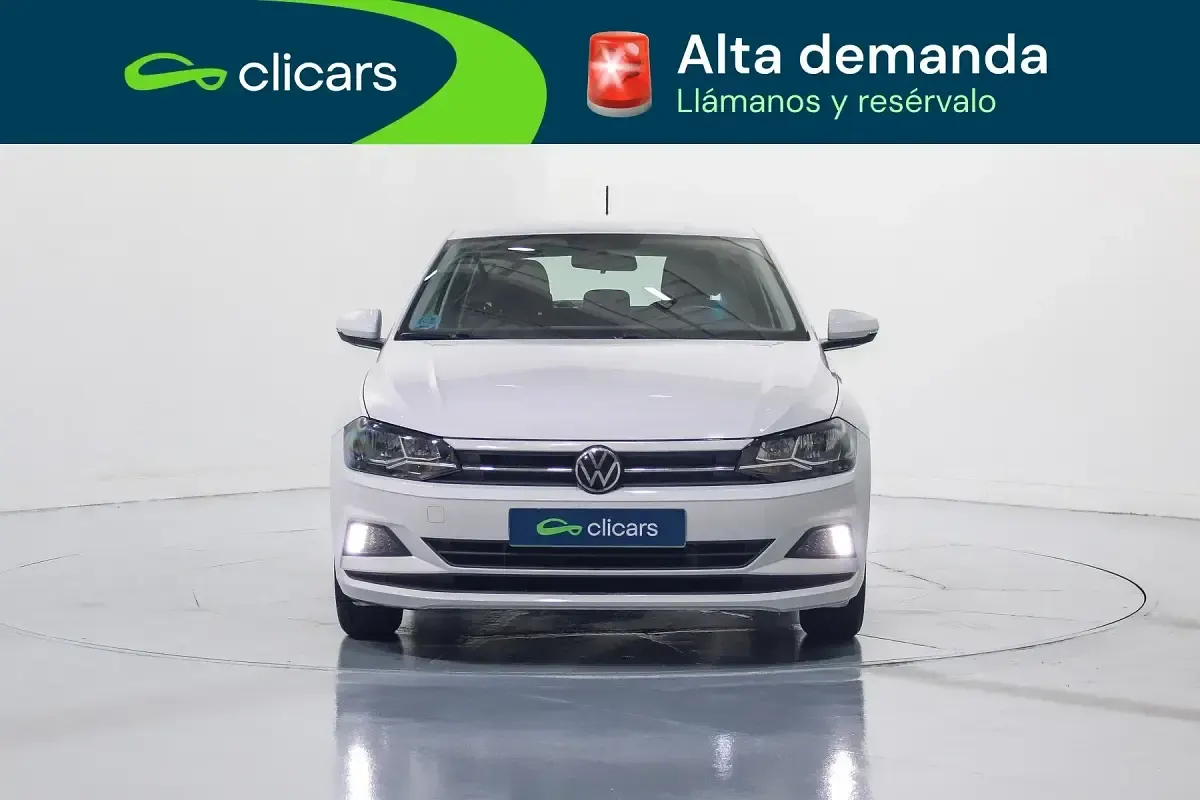 Käytetty VW Polo Advance 95 HP (69 kW) 2021 Valkoinen Viistoperä