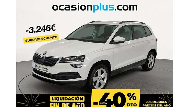 Blanco Usado 2018 Skoda Karoq Ambition SUV | 17.644 € (Super precio) - Imagen 1/4