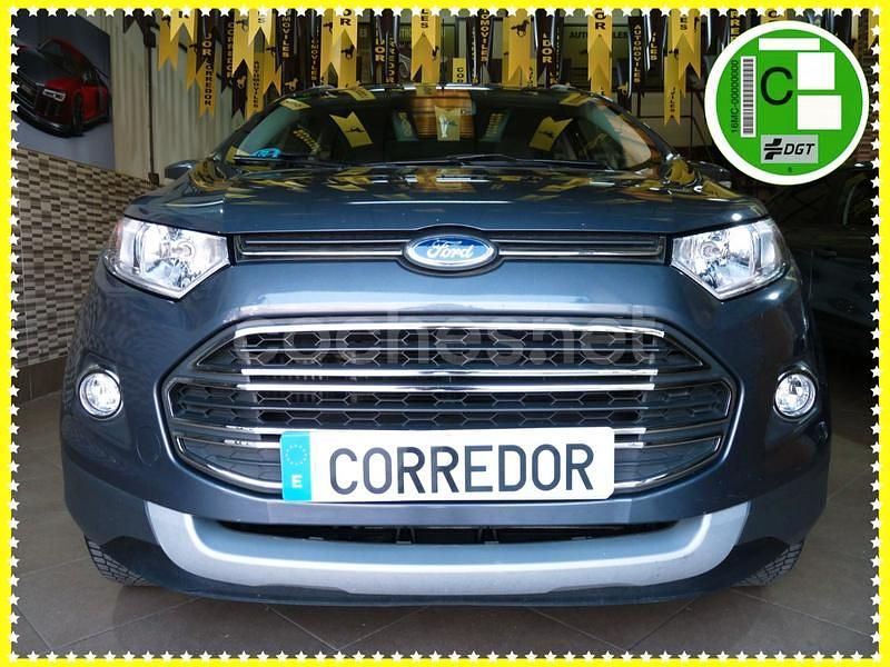 Gris / plata Usado 2016 Ford Ecosport Titanium SUV | 9900 € (Precio justo) - Imagen 1/3