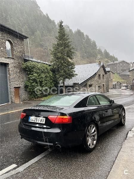Usado Audi A5 190 CV (139 kW) 2007 Negro Coupe